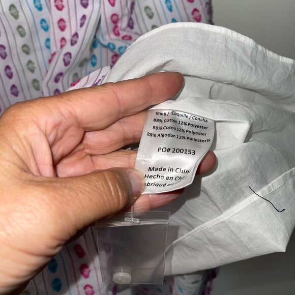 Modcloth Midi Dress Size Large White  A Weekenders Dream Embroidered Dots New - Picture 8 of 15